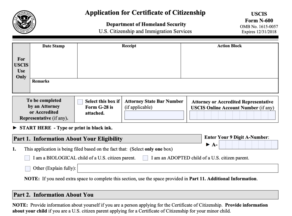 How to Complete an Online Citizenship Application